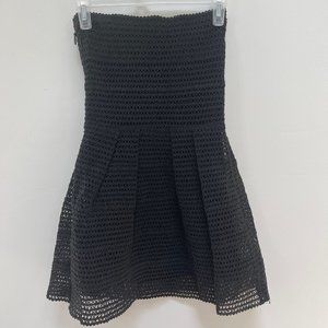 Wow Couture Strapless Cocktail Dress, Black Women's Size S